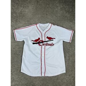 St Louis Cardinals Jersey Mens XL White Stan Musial #6 Match Up MLB Baseball